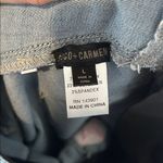 Coco + Carmen OMG Skinny Capri Jeans with Floral Side Embroidery Photo 7