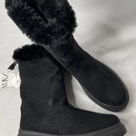ZARA Women Faux Suede Faux Fur lined winter boots Size 6.5 (New with tag) Photo 3