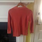 Abercrombie & Fitch Vintage 3/4 Sleeves Polo Orange - Sz Medium Photo 1