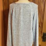 H & M basic blue v neck slouchy sweater Photo 10