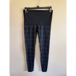 Cato  Black Plaid High Waist Seamless Maternity Leggings Medium Photo 1