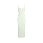 SKIMS  Fits Everybody Lace Long Slip Dress in Spearmint, Size Small Photo 4