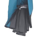 Bloomchic NWT Two Toned Twist Front Adjustable Straps Tankini Top in Teal/Black Photo 2