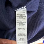 Gaiam  Deep Blue Turtleneck Sweatshirt Side Zippers Size XL NWT Photo 5