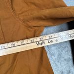 Garnet Hill  Jacket Womens Organic‎ Cotton Utility Full Zip Snap Button Brown 18 Photo 12