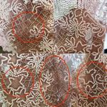 BHLDN  Dress Audrey Adele Sequin Mini Shift Beaded Bridal Pink M NWT Photo 5