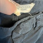 Nili Lotan East Hampton Cropped Raw Hem Navy Cotton Twill Pants Size 0 Blue Photo 4