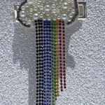 New Rainbow Pearl gems Hair Clip Multiple Photo 1