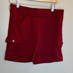 Boutique  Brand -  Burgundy Pull On shorts - Size xl‎ Photo 1