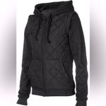 Hurley Bristol BLK quilted jacker Sz L Photo 1