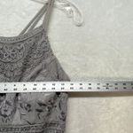 Sue Wong womens Size 8 Dress Nocturne Embellished Formal Gown Party Silver Gray Photo 1