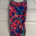 Dolfin Uglies Swimsuit, Pink,Blue, And Green Photo 0