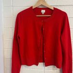 A New Day  red button up cardigan Photo 2