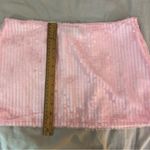White Fox Boutique  Set Light Pink, Bustier Medium and Sequin Skirt Small Photo 6
