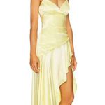 Bardot Gold Asymmetrical Sundress Spaghetti Strap Photo 9