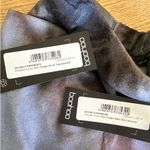 Boohoo  - Printed Onion Skin Drape Front Top & Maxi Skirt in Stone Blue & Purple Photo 1