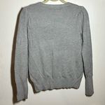 Catherine Malandrino  Heather Gray V-neck Sweater Photo 5