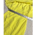 Bardot  Band Dress Women's 4 Yellow Off Shoulder Knee Length Slit Sheath Ruffled Photo 5