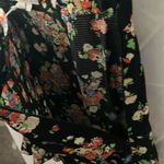 Boden: Black skirt with flowers and ruffle hem Photo 5