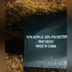 Worthington  Tortoise Brown Crew Neck Ribbed Knit Sweater. Size XSmall Photo 5