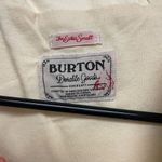 Burton  Snowboarding Cream Hooded Sleveless Vest with Pockets SZ XS Photo 9