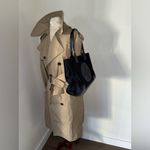 Tory Burch Black With Gold Nylon Small Ella Tote Handbag Women’s Purse Bag Photo 5