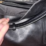 Elegant Black Leather Tote Bag Photo 2