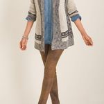 Chico's NWT CHICO’S Faux-Suede Worn Luggage Slim Pants Photo 3