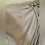 Gemstone gray crocheted back cardigan Size M Photo 6