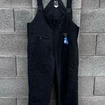 Vintage BLACK BEAR Snowsuit Snowboard Ski Suit Winter Bib Medium Black Photo 0