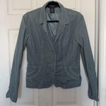 Rampage  Corduroy Tailored Blazer Blue Size XL Photo 0