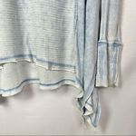 Free People  Light Blue Pacific Thermal Long Sleeve S Photo 3