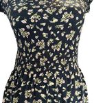 Billabong  women's size small floral black dress Photo 2