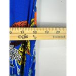 Band of Gypsies Maxi Dress Women M Wrap Blue Floral Boho Festival Romantic Photo 3