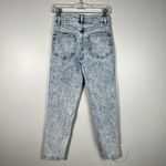 Wild Fable Highest Rise Mom Jean Distressed Acid Wash Denim Jeans Size 2 Retro Photo 5