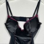 Vintage‎ Seduction Frederick's of Hollywood Black Size M Photo 4