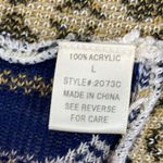 Freeway Apparel Freeway Waterfall Shawl Wrap Cardigan Sweater Aztec Print Long sleeves sz Large Photo 14