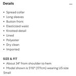 Free People  Silky Rillo Print Mini Shirtdress Navy Combo Photo 11