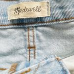 Madewell  Relaxed Denim Cut Off Raw Hem Shorts in Essen Wash 28 ND178 Photo 5
