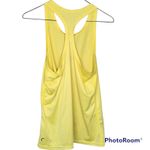 Zyia  Active Woman’s Yellow Mesh Racerback Athletic Tank Top Size Medium Photo 3