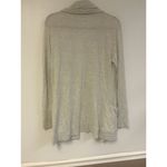 Athleta Size S Heather Grey Studio Magnetic Wrap Open Front Cardigan Shawl Photo 1