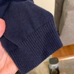 Isaac Mizrahi  | navy blue scalloped edge cardigan Photo 5