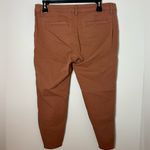 Frank & Eileen  Wicklow Italian Chino Straight Leg Pants Mid Rise Rust Size 6 Photo 4