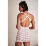 Free People  Printed Just Peachy Mini Slip Size M. A34 Photo 1