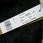 Nicole Miller NWT Black Stretch Silk Open Back Sequin Yoke Ruched Sheath Dress 8 Photo 7