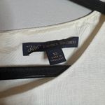 Brooks Brothers  white linen dress Photo 2