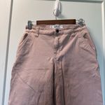 Hollister High Rise Utility Dad Pant Dusty Rose Pink Cargo Style Jean Skater 26 Photo 3