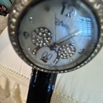 Disney Vintage  Crystal Rhinestone Stainless Steel Watch Photo 1
