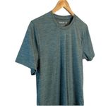 Abercrombie & Fitch Soft A&F Collection Heathered Green Short Sleeve Long Top Photo 3