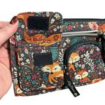 Lily bloom  Colorful Fox Pattern Wristlet Photo 5